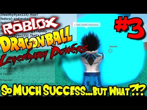 SO MUCH SUCCESS...BUT WHAT?!? | Roblox: Dragon Ball Legendary Powers 2 - Episode 3