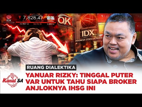 Pasca Gonjang Ganjing di Bursa Efek, Benarkah Ada Bandar? Dan Sejumlah Agenda Perbaikan|Yanuar Rizky