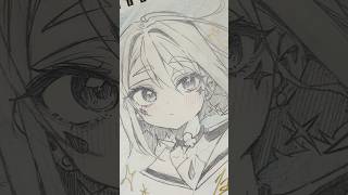 ⚡️毎日アナログ原画制作チャレンジ中！✍🏻 #アナログイラスト #drawing #animeart  #shorts