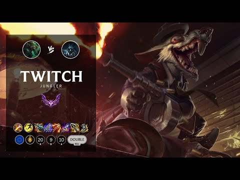 Twitch Jungle vs Karthus - EUW Master Patch 12.17