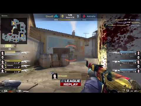 Stewie2k punishes the aggression with a triple kill Inferno