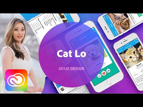 Live UI/UX Design with Cat Lo - 2 of 3 | Adobe Creative Cloud