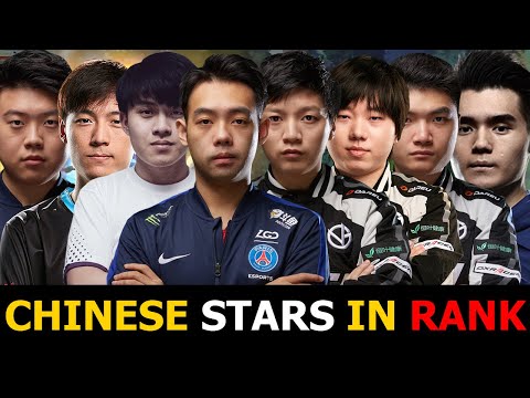 UNREAL CHINESE SUPERSTARS MET IN RANK - SCCC ORI PAPARAZI YANG MAYBE JT SYLAR CHALICE DOTA 2