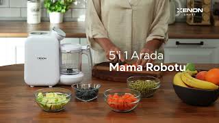 Bebeklerin Ek Gıda Dönemini Kolaylaştıran 5’i 1 Arada Mama Robotu! #ekgıda #anne