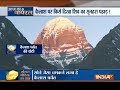 Aaj Ka Viral: Peak of Mount Kailash turns golden