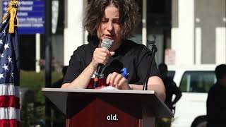 Noa Roth short video from rally @ Raleigh 10/22/23
