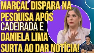 Pablo Marçal dispara nas pesquisas após cadeirada e Daniela Lima surta ao dar a notícia!