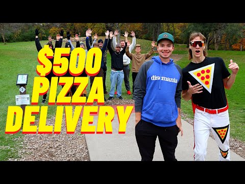 Pizza Man Nick Diesslin from America's Got Talent takes on Disc Golf