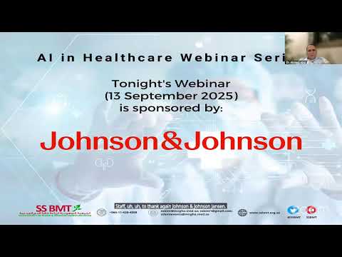 AI in Healthcare Webinar Series - 13 September 2025