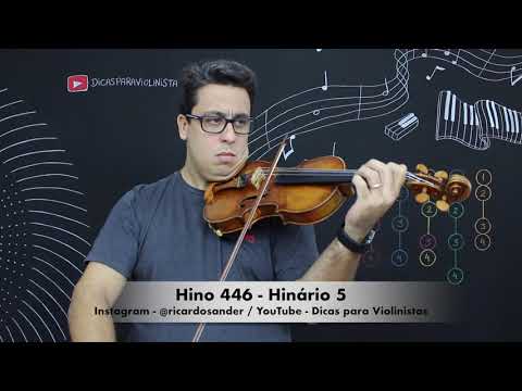 Hino 446 Violino Hinário 5 CCB