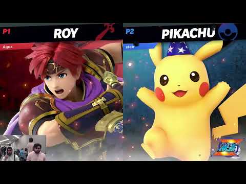 MSM.ZERO 10 Winners Round 2 - Steb (Pikachu) Vs. Roy (Alsoda) - SSBU Tournament