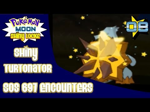 Shiny Turtonator 697 SOS Encounters - Pokémon Moon Shiny Locke Shiny #08