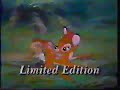 Disney S Bambi 1997 VHS Commercial February 4th 1997