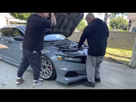 I bought a seibon carbon fiber hood 2018-2022 Honda Accord
