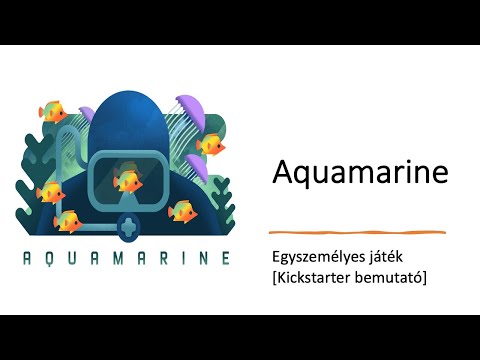 Aquamarine - Egyszemélyes játék [Kickstarter bemutató] - Robert SoloPlay