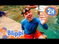 Blippi Searches For The Mother Pearl Blippi Kids Songs Moonbug Kids