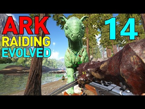 [14] The Great Paracer Taming! (ARK Raiding Evolved)