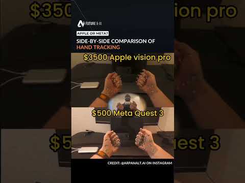 Apple Vision Pro vs Meta Quest 3 - Which One Would You Buy? #AI #ArtificialIntelligence