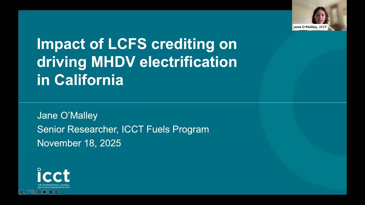 Impacts of California LCFS amendments on support for medium- and heavy-duty vehicle electrification