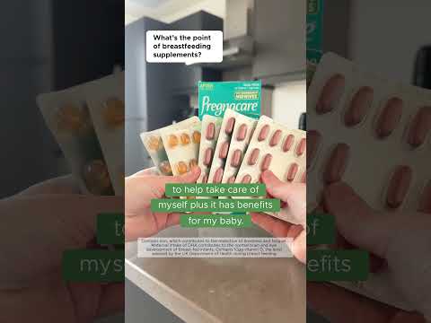 Pregnacare Breastfeeding - Why BF Supplements - Pills