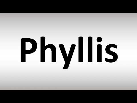 How to Pronounce Phyllis