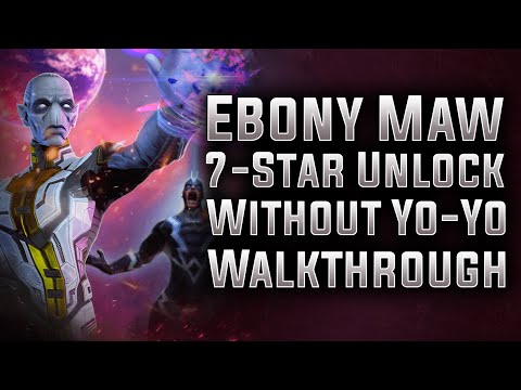 Ebony Maw 7-Star Unlock Without Yo-Yo Guide - MARVEL Strike Force - MSF