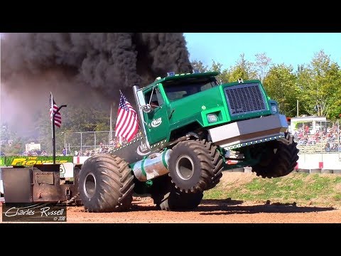 Semi/Truck/Tractor Pulls! Over The Top Diesel Showdown - Session 1 Video