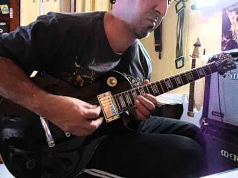 Guitar SKP Les Paul Pro Stage - in G - Kickin' Rock Riff Blues - By MvGuitars