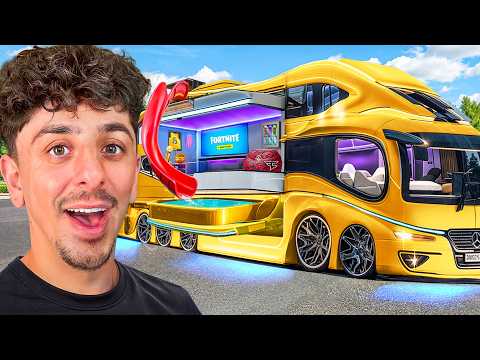 Spending 24 Hours In a $300,000 Luxury RV!