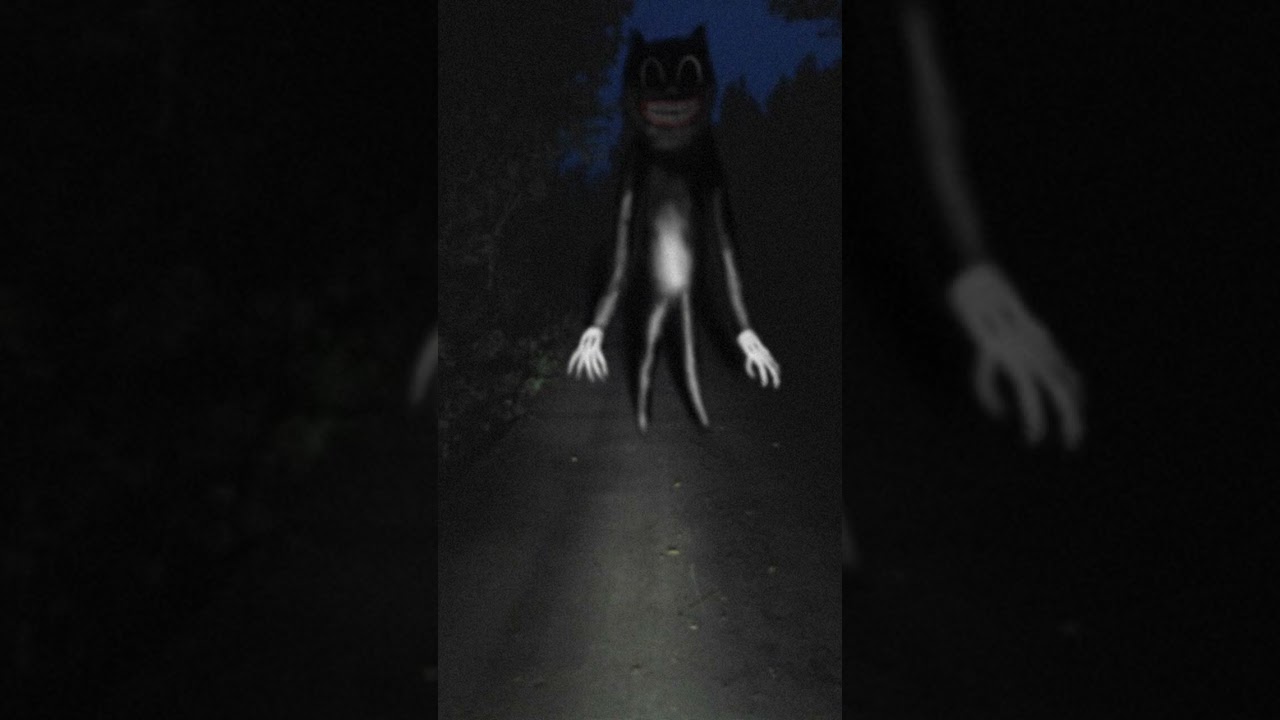 Cartoon cat theme song￼ #scary #creepy