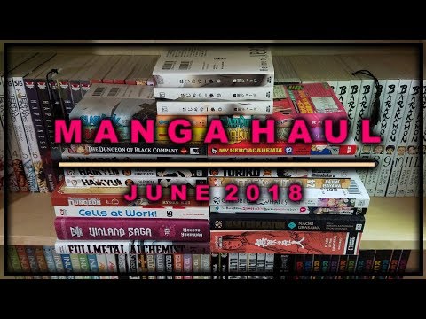 Manga Haul | June 2018 | Sustain the Industry