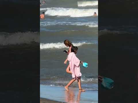 🇦🇷 Pinamar Beach Walk, Argentina 🏖️ #shorts