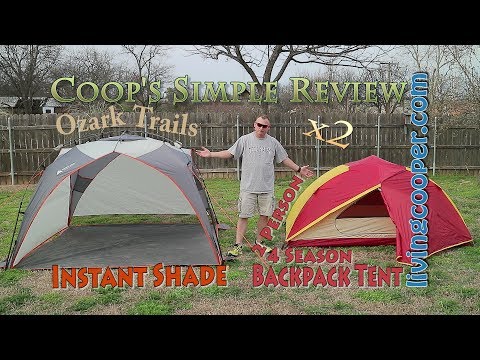 Coop's Simple Review - Ozark Trails Tents