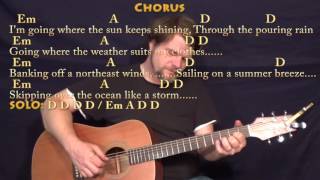 Everybody&#39;s Talking At Me (Stephen Stills) Fingerstyle Guitar Cover Lesson with Chords/Lyrics
