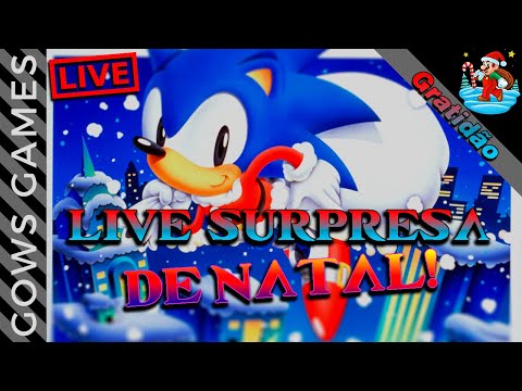 Live SURPRESA de Natal, jogatina, bate papo e GRATIDÃO. Qual console verídico?