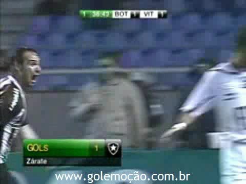 GOL Emoção: Botafogo 3 x 1 Vitória - Radio Globo - Brasileiro 2008 29ª rodada