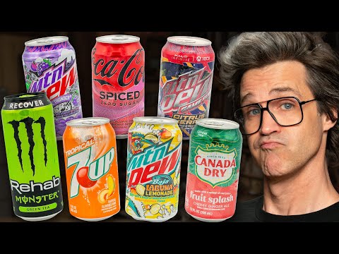 We Try Shocking New Soda Flavors