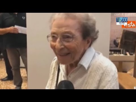 Emma, 94 anni, la pellegrina più anziana d'Italia: tutto cominciò da un voto Emma, 94 anni, la pellegrina più anziana d'Italia: tutto cominciò da un voto