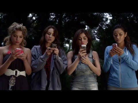 Pretty Little Liars 3x01 - The Girls At The Lost Woods Resort / -A Text Ending (Game on, bitches -A)