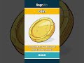 coin - a small, flat, round piece ... video thumbnail