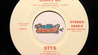Styx - Light Up ■ Promo 45 RPM 1975 ■ OffTheCharts365