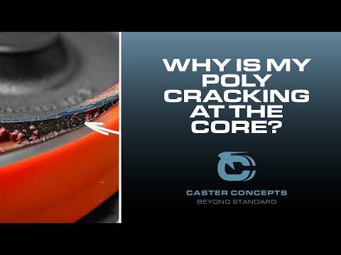 Why is my polyurethane cracking at the core?