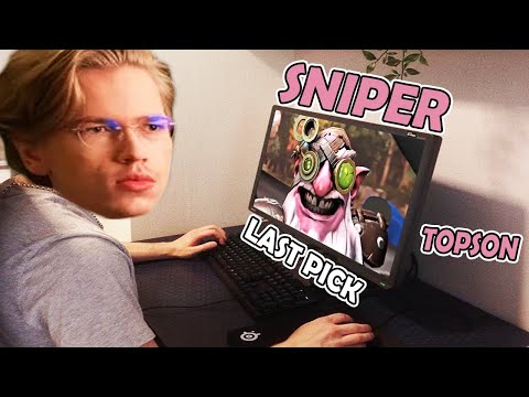 topson sniper last pick DOTA 2
