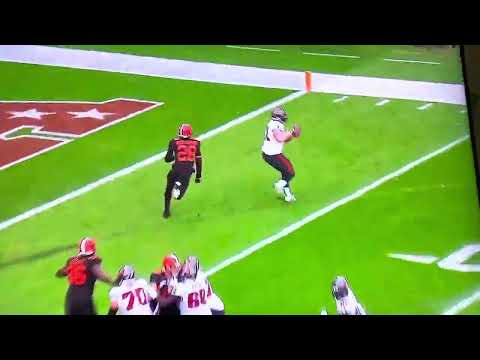 Ko Kieft first NFL receiving touchdown vs Browns 11/27/22