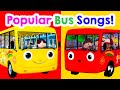All Bus Compilations Wheels On The Bus Color Buses 10 Little Buses And More Little Baby Bum