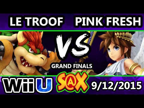 S@X Monthly - Pink Fresh (Lucas) Vs. Le troof (Bowser, Luigi) SSB4 GF - Smash Wii U - Smash 4