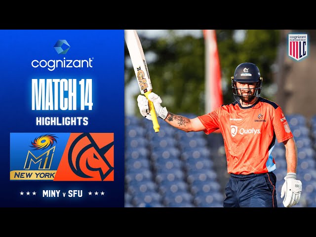 Cognizant Major League Cricket 2025 Match Highlights | MI New York vs San Francisco Unicorns