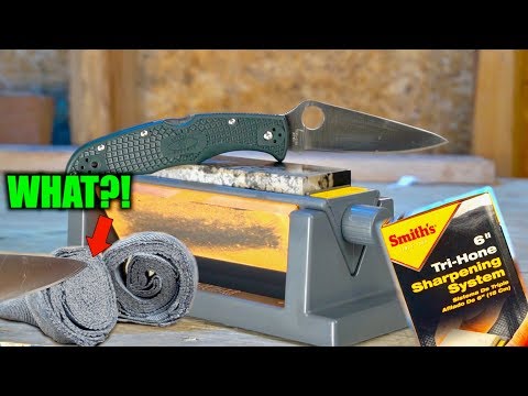 Smith's Tri-Hone Sharpening Stone Review | A Great Beginner Knife Sharpening Stone Video