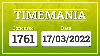 Capa de TIMEMANIA 1761