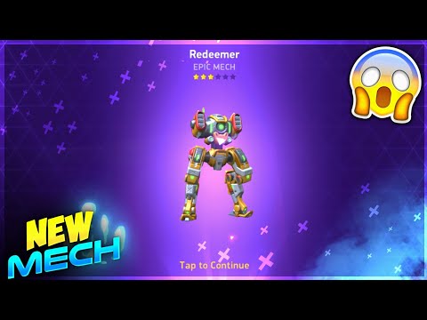 "I GOT NEW MECH REDEEMER"😱😱 || MECH ARENA ||